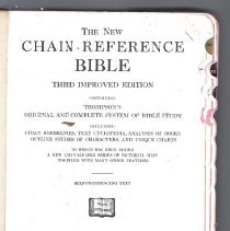 The New Chain-Reference Bible