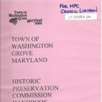 Historic Preservation Commission Handbook