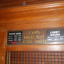Post Office Window Grille