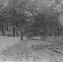Chestnut Road behind McCullough's house