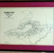 Map of Tuxedo Park. Orange County, NY 1916
