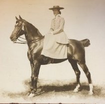 Emily Davie Kornfeld on Horse