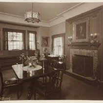 Interior of Van Sinderen House - Dining Room