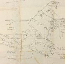 1907 Map of Proposed Club Grounds at Tuxedo Park