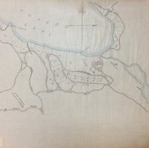 Early Map of Tuxedo Park, East Side Showing Lots