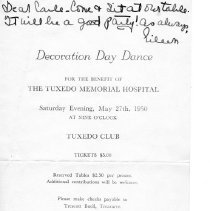 Decoration Day Dance Invitation