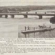 Springfield Bridge and ferry