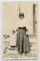 [Jennie Murphey and baby, Bodie, circa 1915]