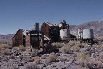 Wooden structure and tanks