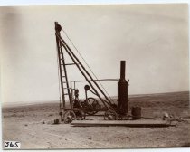 "Little Giant Drill" drilling rock for blasting on Division #3, Truckee-Carson Reclamation Project