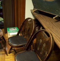 Antique Wooden Folding Chairs