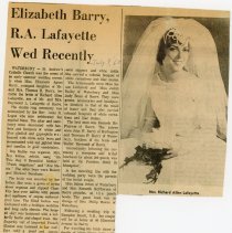Elizabeth Barry Lafayette