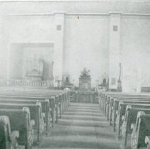 Interior of Congregational Church