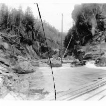 Construction of Bolton Falls Dam