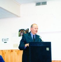 Jack Carter at 75th Anniversary of the 1927 Flood