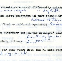 History of Waterbury