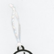 Congregational Church Metal Christmas Bell Ornament