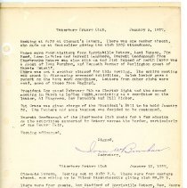 Minutes 1/5/37 &  1/12/37