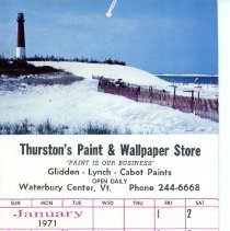 Thurston's Paint & Wallpaper Store 1971
