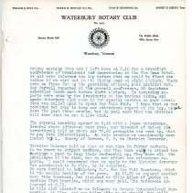 Minutes - General Assembly Meeting