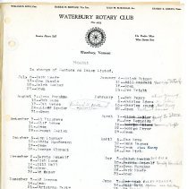 Waterbury Rotary  Club