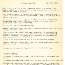 District Assembly 7/30/1937