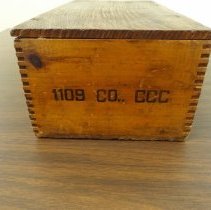 1109 Co. CCC Wooden Box - J. R. Romanowski