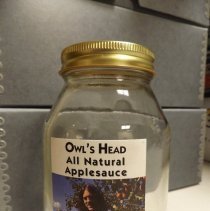 Owl's Head All Natural Applesauce Bottle