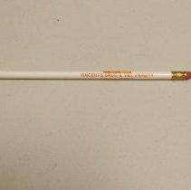 Vincent's Drug & V&S Variety Pencil