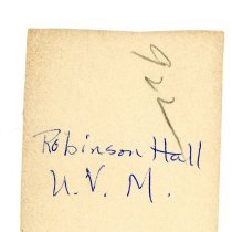 Laura Demeritt at UVM