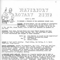 Newsletters - 1-5-70 thru 12-29-70