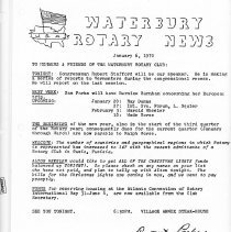 Newsletters - 1-5-70 thru 12-29-70