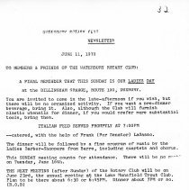 Newsletters - 1-5-70 thru 12-29-70