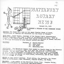 Newsletters - 1-5-70 thru 12-29-70