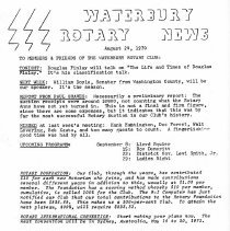 Newsletters - 1-5-70 thru 12-29-70