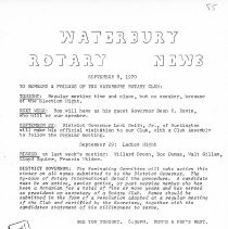 Newsletters - 1-5-70 thru 12-29-70