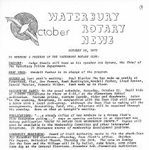 Newsletters - 1-5-70 thru 12-29-70