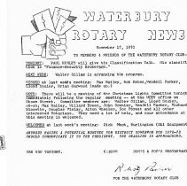 Newsletters - 1-5-70 thru 12-29-70