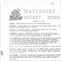 Newsletters - 1-5-70 thru 12-29-70