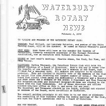 Newsletters - 1-5-70 thru 12-29-70