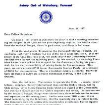 Newsletters -  1-19-1971 thru 12-21-1971