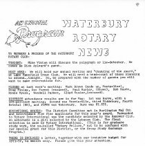 Newsletters -  1-19-1971 thru 12-21-1971
