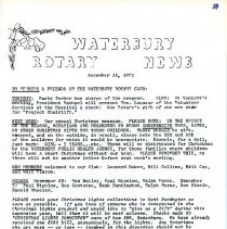 Newsletters -  1-19-1971 thru 12-21-1971