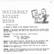 Newsletters -  1-19-1971 thru 12-21-1971