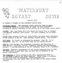 Newsletters 1-4-1972 thru 12-26-1972