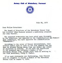 Newsletters 1-4-1972 thru 12-26-1972