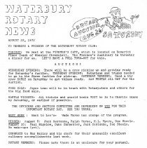 Newsletters 1-4-1972 thru 12-26-1972