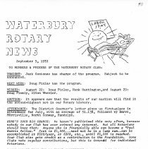 Newsletters 1-4-1972 thru 12-26-1972