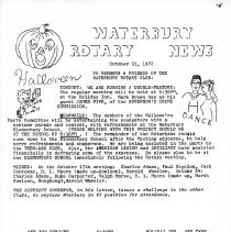 Newsletters 1-4-1972 thru 12-26-1972