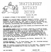 Newsletters 1-4-1972 thru 12-26-1972